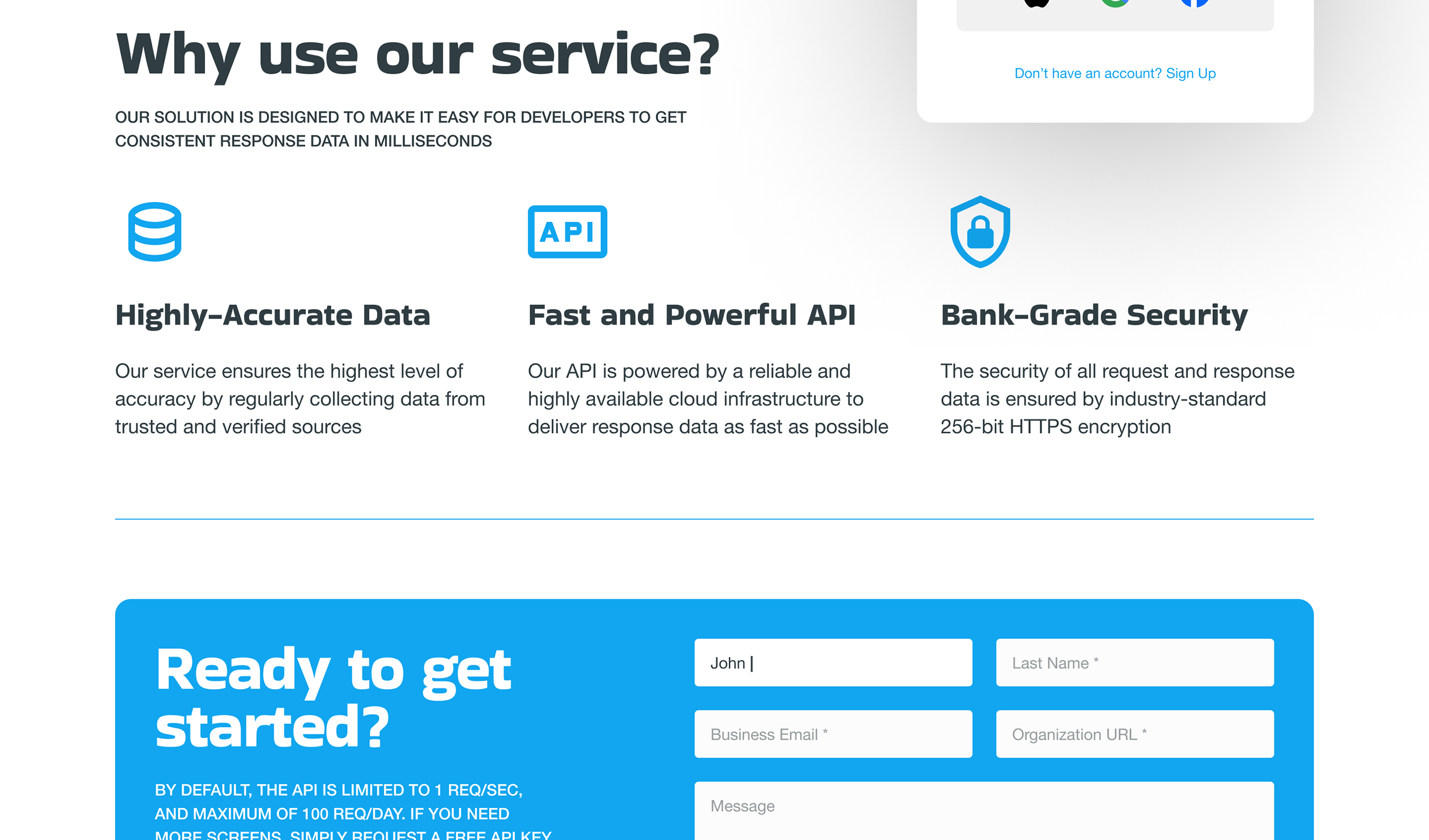 Дизайн лендинга блокчейн-аналитики